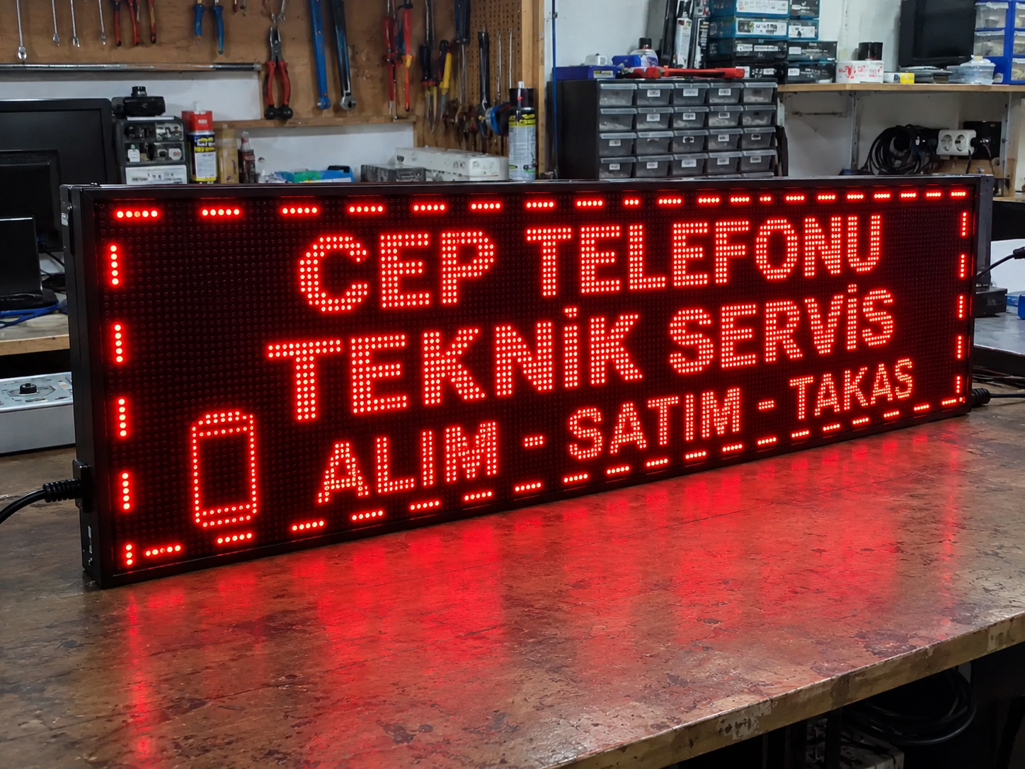 LED tabela montaj projesi